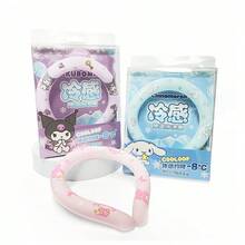 MINISO Sanrio My Melody 3D Air-Cooling Neck Wrap, Soft TPU Material With Blue Ear Detailing, Quick-Acting Cooling Effect, Suitable For Commuting, Travel & Long Hours In The Heat(1PC) - Pink - View 6
