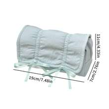 1个时尚芭蕾舞蝴蝶结造型抽拉式铅笔盒，大容量桌面翻盖铅笔盒，适合收纳钢笔、橡皮、铅笔、马克笔等各种文具，侧面还可放置水瓶。适用于学校、辅导班、办公室、中小学生、男生女生、上班族，也可作为返校礼物。 - 彩色 - 查看 9