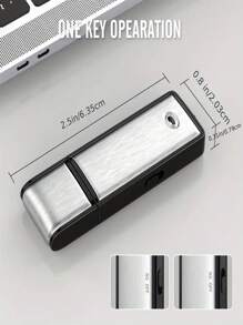 数码录音笔，32GB 录音笔，防噪音 USB 录音设备，可充电录音笔，适用于讲座、采访、会议和课程