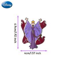 Disney 1PC Official Licensed Brooch Villains The Queen Sleeping Ursula Enamel Pin Collectible Metal Badge Coats Bags Brooches Halloween Newyear Christmas Gifts For Fans - Brooch - View 3