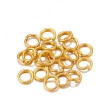 50-200 piezas/Lote Anillos divididos de 3-20 mm Conectores para hacer pulseras, collares, joyería y accesorios DIY - anillo de salto - Ver 17