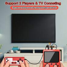 2025 Handheld Game Console - Built-In 500 Retro Video Games, Equipped With A Game Controller - 3.0-Inch LCD Display Screen - Portable Game Console, A Mini Electronic Toy Gift Suitable For Both Men And Women, Perfect For Easter Or Birthday Gifts. - 藍色 - 查看 3