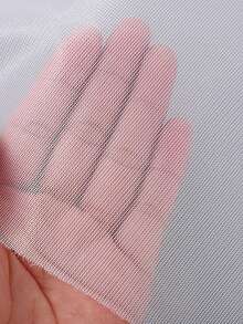 1pc White Polyester Mesh Fabric, Outdoor Tent Mosquito Net Fabric, Door Curtain Screening, Filter Cloth, Bag Accessory Material - White - View 4