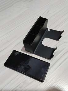 Wall-Mounted Bathroom Storage Rack, Free-Hand-Held Hair Dryer Holder, Seamless Paste, Free-Punch Bathroom Hair Dryer Holder, Hair Dryer Placement Rack Storage Rack - Multicolor - View 8