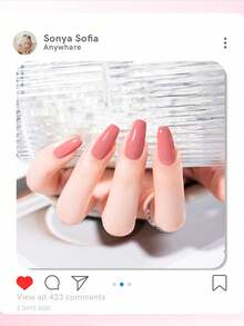 Esmalte de uñas Nuevo Río Estrella 2025, 1 Pieza/10ml, Rojo/Negro/Blanco/Rosa/Marrón/Café y otros colores, sin hornear, secado rápido, desprendible, inodoro, esmalte de uñas a base de agua - Adecuado para mujeres y niñas - Nuevo esmalte de uñas para otoño e invierno, adecuado para otoño e invierno