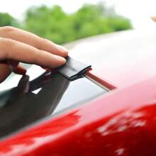 1 Roll Of 10 Feet Car Windshield Sealing Rubber Strip, T-Shaped Sunroof Sealing Cover, Leak-Proof And Soundproofing.