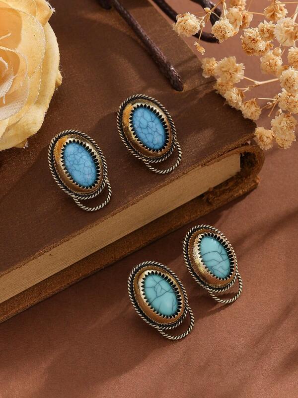 Earrings - Handcrafted Bohemian Filigree Earrings, Vintage Statement