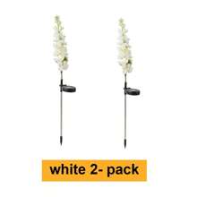 1 件/2 件太阳能风信子草坪灯，彩虹色风信子花园灯，LED 花园装饰户外照明景观灯，用于花园、庭院、露台、公园、草坪和通道装饰的塑料材料