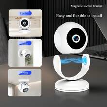 Reletech 360° Wireless Security Camera - Motion & Area Detection, Large Battery, WiFi Hotspot, TF Card & Loop Recording(Home/Shop)​Multi-Scene Adaptability