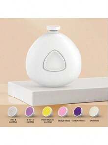 6件套儿童电动指甲磨甲器套装，亲肤防刮，含指甲钳和修甲工具套装 - 彩色 - 查看 11