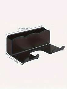 Wall-Mounted Bathroom Storage Rack, Free-Hand-Held Hair Dryer Holder, Seamless Paste, Free-Punch Bathroom Hair Dryer Holder, Hair Dryer Placement Rack Storage Rack - Multicolor - View 7