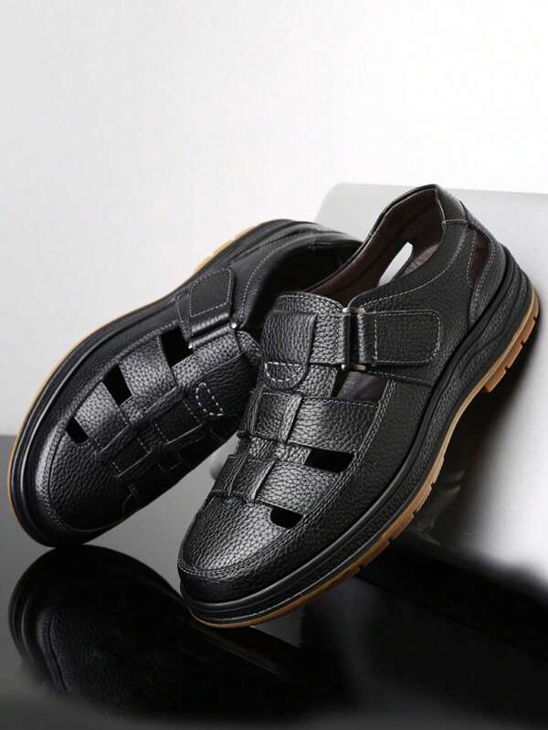 Men's Sandals Outdoor Casual Hollow Shoes Summer Hollow Sandals
