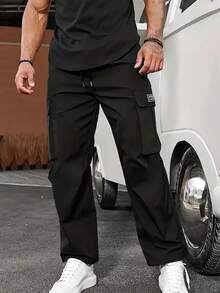 Men's Casual Fashionable Outdoor Sports Cargo Pants , Fall