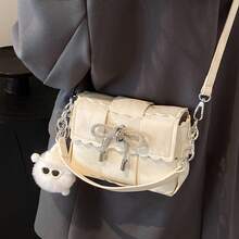 Women Shoulder Bags - 銀色 - 查看 4