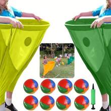 2025 New Grandma Pants Courtyard Game Set, Detachable Pants, Throwing And Catching Ball Training Game, Giant Outdoor Entertainment Throwing Game, Team Relay, Family Gathering, Outdoor Game Set