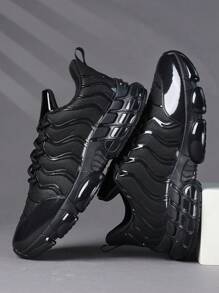 Men's Low-Top Sneakers, Casual Shoes, Running Shoes, Jogging Shoes, Walking Shoes, Daily Fashion Footwear, Tennis Shoes, Streetwear - Black - View 5