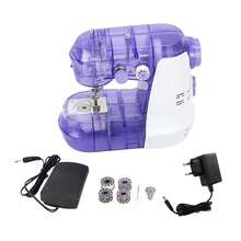 Mini 717 Sewing Machine - Compact Household Sewing Machine With Foot Pedal, Electric Sewing Machine For Beginners - EU E Type Plug(220-240V) - View 5