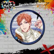 Hypnosis Mic -Division Rap Battle- Hifumi Doppo & Division Rap Battle Character 75mm/58mm Double Flash Badge Set - Anime B-Style PET Material Pin | Stitch Toys, Travel Toys, Classroom Fidget Toys, Mini Stuff Bath Toys, Christmas Stationery, Stress Ball - Birthday Gift, Christmas Gift, Halloween Gift, Christmas Eve Gift, Perfect Gift, Toys, Games - Multicolor - View 26