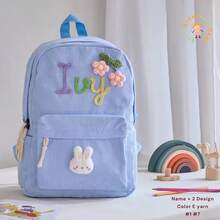 Ba lô trẻ em tùy chỉnh, thêu tên, ba lô mẫu giáo thêu cá nhân hóa, ba lô trẻ em, quà tặng dễ thương cho mùa tựu trường, ba lô thủ công, ba lô chữ cái cá nhân hóa, ba lô kỷ niệm thêu thủ công, ba lô du lịch, quà tặng cho bạn gái, quà tặng cho mẹ, quà tặng cho phù dâu/tiệc độc thân, đa chức năng, trang trí, chữ cái, thời trang, hiện đại, nhiều màu sắc, dễ thương, giản dị, tùy chỉnh, cá nhân hóa, độc đáo, tùy chỉnh cá nhân, quà tặng lý tưởng cho nam, quà tặng lý tưởng cho nữ, trẻ em, đi chơi thành thị, du lịch, trường học - Một kích thước - Xem 6