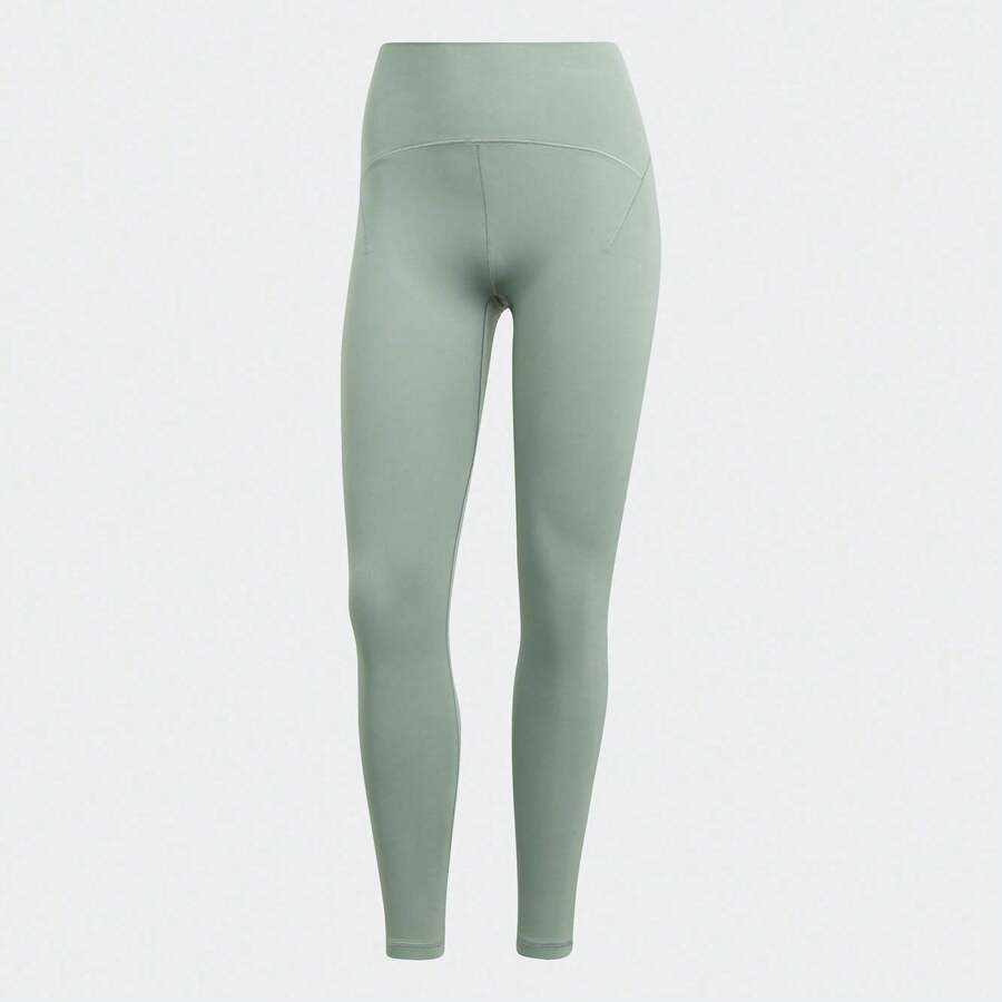 Quần legging bó sát co giãn thoải mái, quần tập yoga, quần chạy bộ cho nữ, HR5414 - Bạc xám xanh lá cây - Xem 1