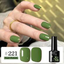 TARTU TARTU Esmalte de Gel para Unhas 8ml - 7 Cores Vibrantes, Remoção por Imersão, Cura por UV/LED, Vinho Roxo Borgonha Rosa Vermelho Vinho Rosa Roxo Azul Verde Branco Preto Azul Amarelo Verde, Cor Semitransparente, Gel Semipermanente para Manicure, Base, Primer, Para Uso Doméstico, Salão e Arte de Unhas, Presente para Mulheres