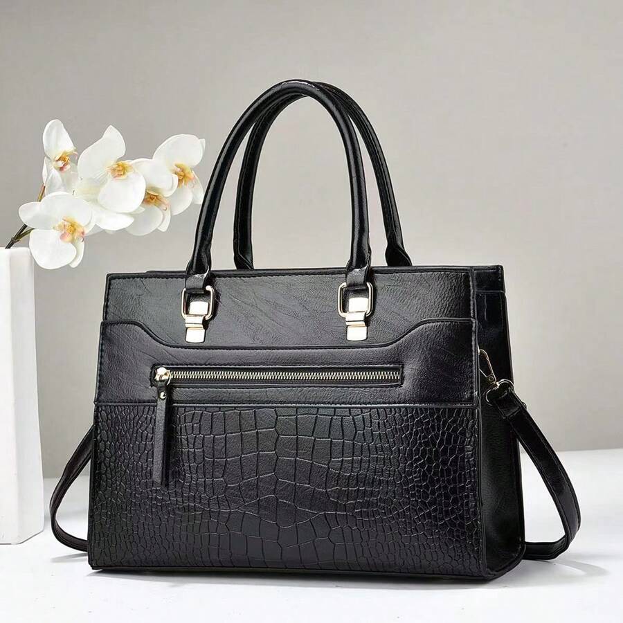 Women Shoulder Bags - 黑色 - 查看 1