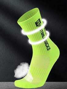 5双随机青少年四季运动袜。中等厚度，弹性好，防滑耐磨，吸汗。男童足球袜、篮球袜、压力袜