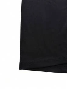 1 chiếc váy dài tay cổ vuông vá màu đen trắng thanh lịch, thích hợp cho những dịp trang trọng hoặc buổi tối quanh năm - Đen và trắng - Xem 5