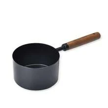 黑色不锈钢量勺和量杯 8 件套（带刻度），爱心木柄量勺套装，烘焙测量工具 - 彩色 - 查看 13