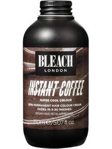 Bleach London Instant Coffee Colour - Light Soft Brown Hair Dye For Blonde Hair - Vegan & -Approved Semi-Permanent Direct Dye - 150 Ml - Pastel Mint Green - 查看 1