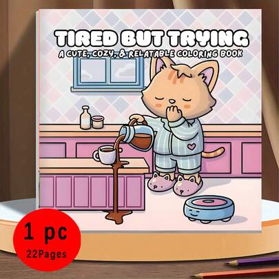 1 Unlucky Animal Coloring Book, Suitable For Giving To Friends, Couples, And Family, Suitable For Parties, Valentine's Day Birthdays, And Other Holidays. Painting And Study Supplies, Page 22,For School Supplies,Back To School