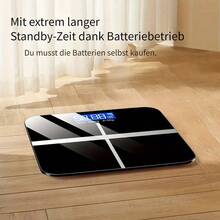 Precise Digital Bathroom Scale 396 Lbs/180 Kg, HD LCD Display With Temperature Indicator, Ultra-Wide Platform, KG/LB Switchable, Battery-Operated (Without Batteries), Weight Measuring Tool, Modern Style, Precision Electronics - 粉色 - 查看 6