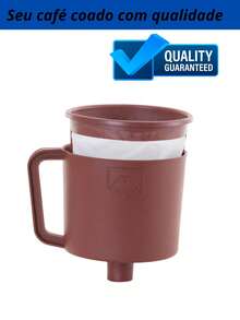 Permanent Coffee Filters - Rust Brown - View 2