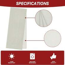 1 bucată de steag de masă cu model de dovleac de Halloween, fabricat din fibră de poliester tricotată de 72 inch, folosit pentru mese de sărbători, decorațiuni de bucătărie acasă, petreceri și cadouri