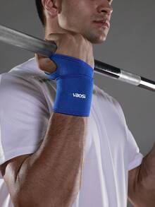 VBOSI 1pc Adjustable Neoprene Wrist Brace - Lightweight & Breathable With Ventilation Holes, Unisex Design Ideal For Weightlifting And Cycling - Multicolor - View 15