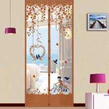 1 件磁性纱门，无需钻孔磁性网帘，加厚防蝇网，自粘房间隔断，防摔密封设计，出租友好，多种款式和颜色可供选择