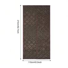 YUNRUX 43*83In Thermal Insulated Door Curtain Cold Protection Waterproof Fly Screen