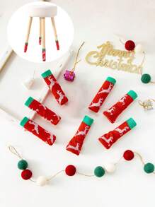 4pcs Paw Pattern Anti-Slip Table Leg Cover, 1pc Cute Chair Foot Pad For Home, Door Handle Cover,Thickened Cat Claw Stool Leg Protectors Socks,Put On Socks For Chair,Protect Your Floor And Furniture With These Knitted Table Leg Socks