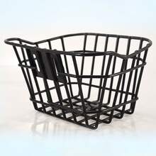 Adult Bike Front Basket Extra Thick Iron Wire Bike Hanging Basket Suitable For Most Type Of Bikes