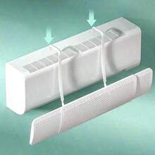 Deflector de aire acondicionado universal de instalación libre para las cuatro estaciones, ajustable y retráctil, para evitar la salida de aire soplado directamente, adecuado para aire caliente y frío