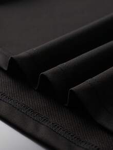 100% Cotton Men's T-Shirt 200 Grams Heavy Weight Cotton Comfortable And Breathable Crew Neck Short Sleeves New Summer Product Casual Fashion Pattern Breathable Lining Material Absorbs Sweat And Provides Comfortable Wear - Negro - Ver 5