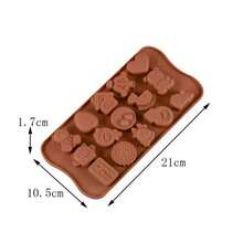 Non-Stick 3D  Silicone Mold | Confectionery, Cake, Sweets, DIY - MODEL 23 - View 2