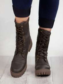 Women Ankle Boots & Booties - Brown - View 3