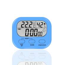 Timer With Temperature Display, Countdown Timer For Studying, Cooking, Kitchen Reminder, Time Management, Self-Discipline - Multicolor - View 11