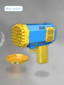 40-Hole Gatling Bubble Blower Toy For Kids, Summer Pool Party Water Bubble Maker Toy Gift (Batteries & Bubble Solution Not Included)