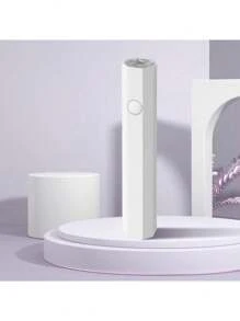 便携式USB充电指甲油灯 - 100mAh锂电池供电，配备快速固化LED烘干器，具有20秒/60秒定时功能。紧凑设计，适合家庭和专业人士使用。粉色和白色可选。无线迷你UV指甲油灯，适用于凝胶指甲。 - 彩色 - 查看 13