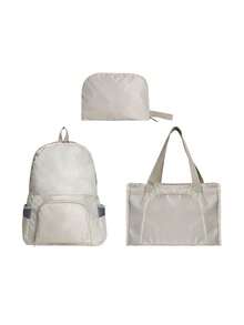 Two-In-One Foldable Ultra-Light Backpack, Student School Bag, Lightweight Hiking Backpack, Travel Backpack. - Multicolor - View 10