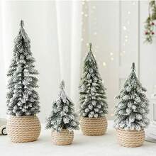 Small Christmas Tree Simulated Norby Pine Tree Nordic Style | Festive Desktop Decoration | Fluffy And Realistic | Winter Snow Ornaments | Add Holiday Touch,Living Room Decor,Christmas Decorations