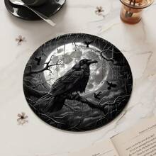 4/6 buc suporturi decorative cu craniu și flori, covorașe pentru băuturi, potrivite pentru casă și petrecere, protecții de masă antiderapante multifuncționale rezistente la căldură, cadou ideal pentru prieteni și familie