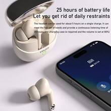 Lenovo ERAZER E30 Wireless Earphones, Long Battery Life, Bluetooth 5.3 Sports Earbuds, Stereo Deep Bass, In-Ear, ENC Noise-Proof Microphone, IPX4 Waterproof, Suitable For Fitness/Running, Wireless Earbuds - one-size - View 6